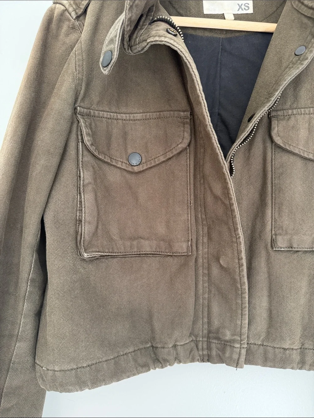 rag & bone Olive Green Utility Jacket